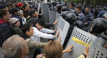 Прозападные протесты в Казахстане