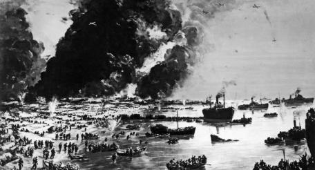 эвакуация британских войск из-под Дюнкерка