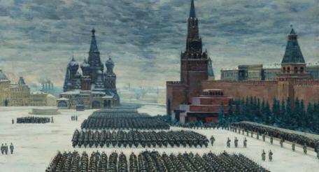 К 80-летию военного парада 7 ноября 1941 года на Красной площади в Москве