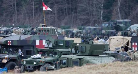 Польская армия у восточных границ страны