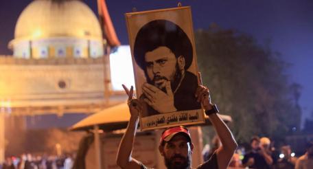 Сторонники Ас-Садра протестуют в Багдаде, Ирак на грани очередного взрыва