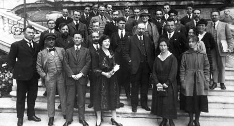 Советская делегация на Генуэзской конференции