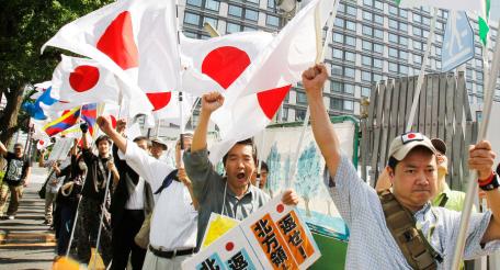 Россия – Япония: время протестов прошло, пора и власть употребить