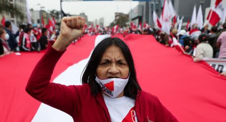 Беспорядки в Перу поддерживаются американцами