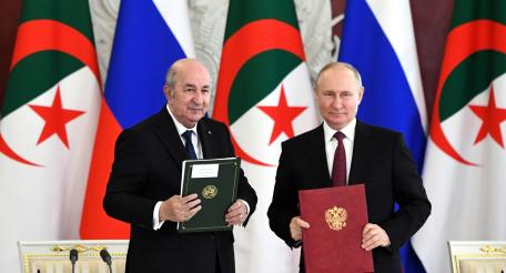 Президенты России и Алжира