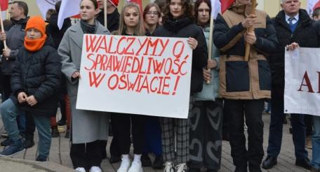 Поляки и русские в Литве требуют права на образование на родном языке 