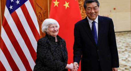 Министр финансов США Джанет Йеллен побывала в Китае