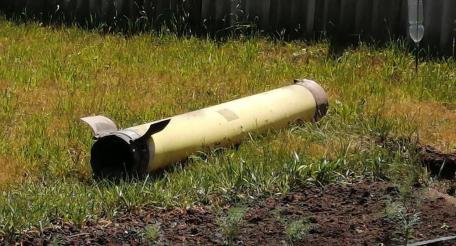 разгонный блок от реактивного снаряда M30A1 GMLRS, выпущенного из РСЗО HIMARS. Найден в районе н.п. Майский