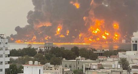 Удар ВВС Израиля по йеменскому порту Ходейда