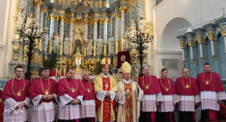 Белорусские католики проживают преимущественно на западе страны