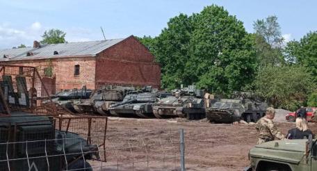 кадры с трофейной техникой ВСУ из Курской области, источник Телеграм-канал СОЛДАТ УДАЧИ