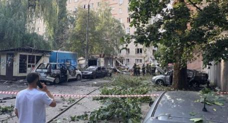 последствия атаки на Воронеж, источник Телеграм-канал РОДИОН_МИРОШНИК