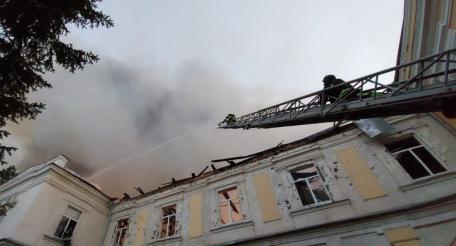 точка прилётов Гераней в Кировограде сегодня ночью, источник Телеграм-канал Хроники Гераней