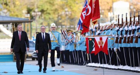 Реджеп Эрдоган и Кейт Стармер