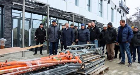 в Донецке завершается строительство молодёжного центра, источник Телеграм-канал РИА ДНР | ДОНЕЦК