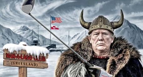 Хозяин Белого дома преисполнен решимости заполучить Гренландию