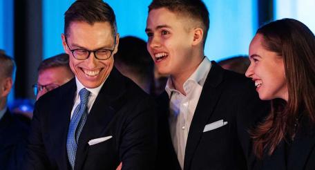 Сын президента Финляндии Оливер Стубб чувствует себя прекрасно