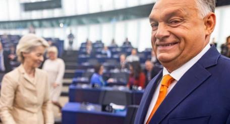 Виктор Орбан и Урсула фон дер Ляйен