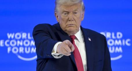Президент США Трамп был звездой Давосского форума
