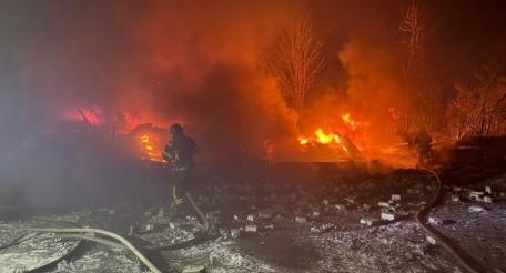 на Купянском направлении в Лозовой удар нанесен по энергетике противника., источник Телеграм-канал Дневник Десантника