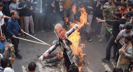 В Иране ждут чучела американских президентов, Дональд Трамп не исключение