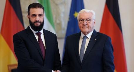 Мерц и Штайнмайер приняли президента переходного периода Сирии  Аш-Шара'а
