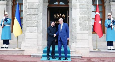 Зеленский провёл в Стамбуле переговоры с президентом Эрдоганом