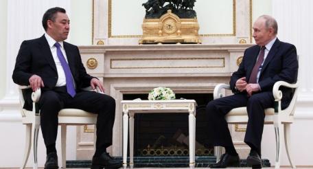 Путин и Жапаров говорили о важном 