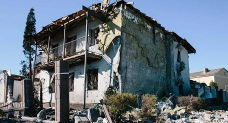 место удара Герани в Немышлянском районе Харьков, источник МАХ-канал Хроники Гераней