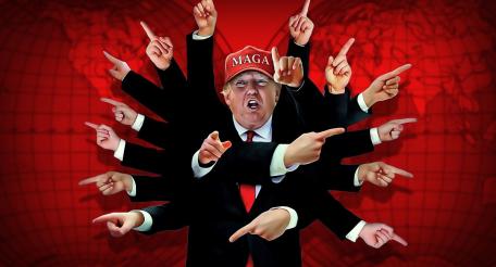 В течение первого года пребывания в Белом доме Дональд Трамп непрерывно генерировал разные идеи. И многие из них тут же начинал претворять в жизнь. Цели идей и практических действий были разные. 