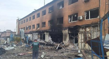 последствия ударов БПЛА в Запорожье, источник МАХ-канал Хроники Гераней