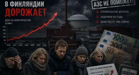 Финляндия прощается с дешёвым электричеством
