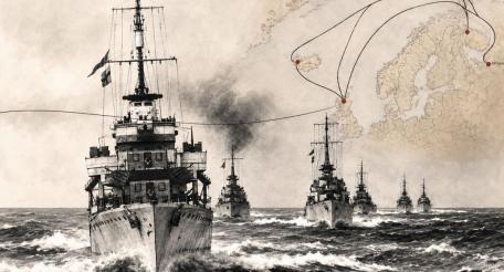 Арктические конвои начали ходить в СССР ещё в 1941 году