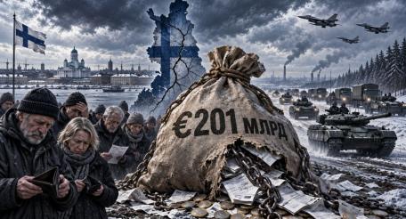 Финляндия в долговой яме: расплата за милитаризацию и разрыв торговых отношений с Россией