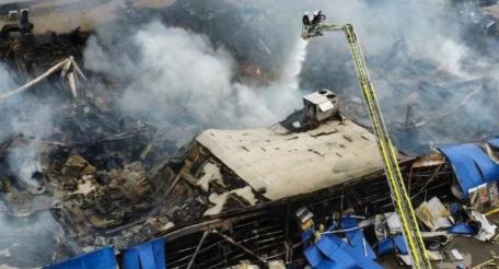 фото последствий удара в Умани Черкасской области, источник МАХ-канал Хроники Гераней