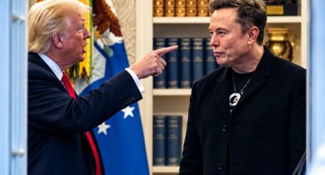 Дональд Трамп и Илон Маск