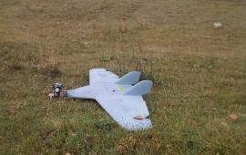 Украинский дрон-камикадзе, посаженный на днях ВС РФ в Воронежской области
