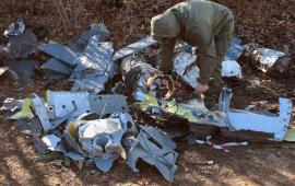 Обломки сбитой французской крылатой ракетой SCALP-EG (Storm Shadow), обнаруженной на территории Республики Крым
