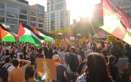 Университеты США и Великобритании охвачены студенческими демонстрациями в поддержку Палестины