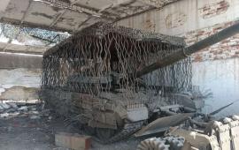 российский Т-72Б3 в модификации «доширак», источник Телеграм-канал Военный Осведомитель