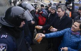 Виктория Нуланд на майдане в Киеве