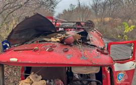 в Горловке из-за атаки украинского БПЛА-камикадзе ранены четверо сотрудников МЧС России, источник Телеграм-канал Донбасс решает 