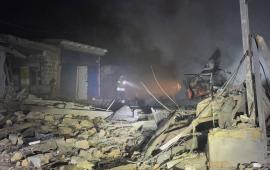 последствия ударов по целям в Запорожье, источник Телеграм-канал Хроники Гераней