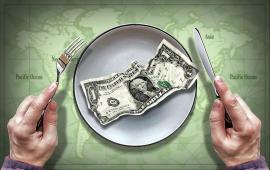 По всем трём видам инвестиций в международной позиции Соединенных Штатов при Трампе минус, но особенно большой минус по портфельным инвестициям.