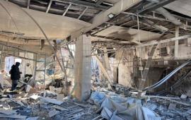 последствия удара УМПК по цели в Славянске, источник Телеграм-канал Хроники Гераней