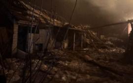 последствия ночных ударов по целям в Харьковской области, источник Телеграм-канал Хроники Гераней