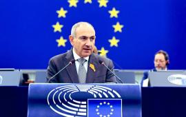 Никол Пашинян выступил в Европарламенте с очередной зажигательной речью