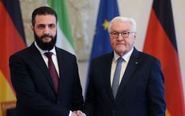 Мерц и Штайнмайер приняли президента переходного периода Сирии  Аш-Шара'а