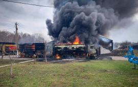 последствия ударов ВС РФ в Сумской области, источник Хроники Гераней