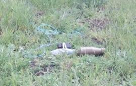 в Малокаховке саперы обезвредили найденный в огороде боеприпас